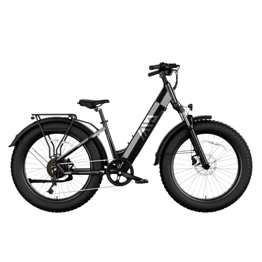 TST Dreamer 26" Step-Thru Fat Tire Electric Bike