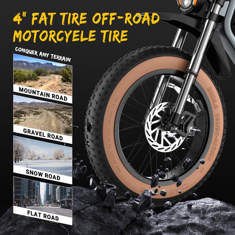 Luckeep M5 Max 2000W Peak Power Electric Bike forAdults