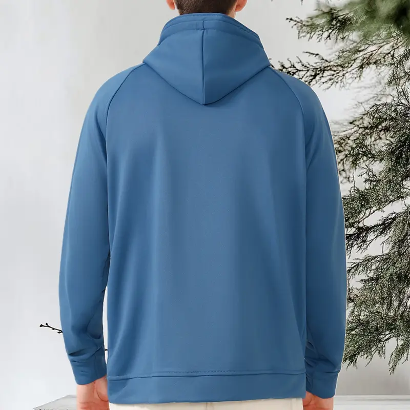 Multi Pocket Zip Up Hoodie