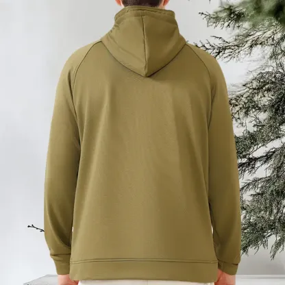 Multi Pocket Zip Up Hoodie