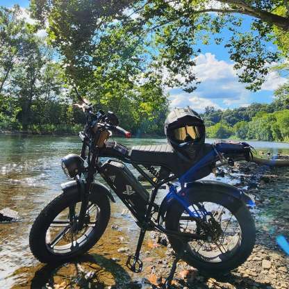 TST® Combo Sale R002 20" Full Suspension Moped-Style Ebike