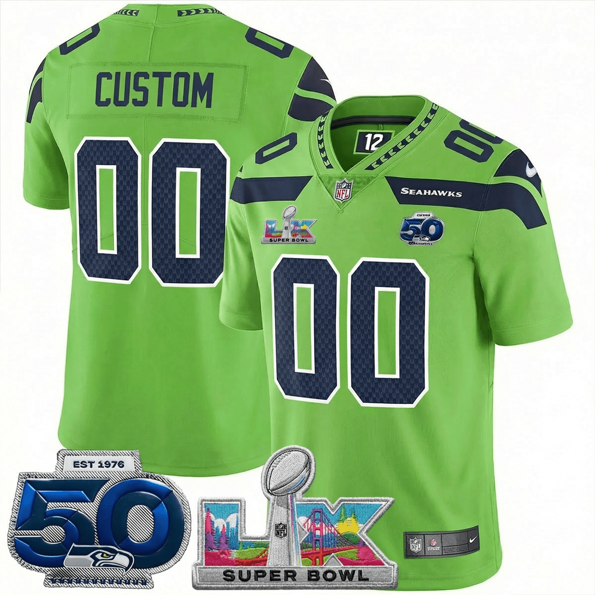 Men's SEA Football Jersey