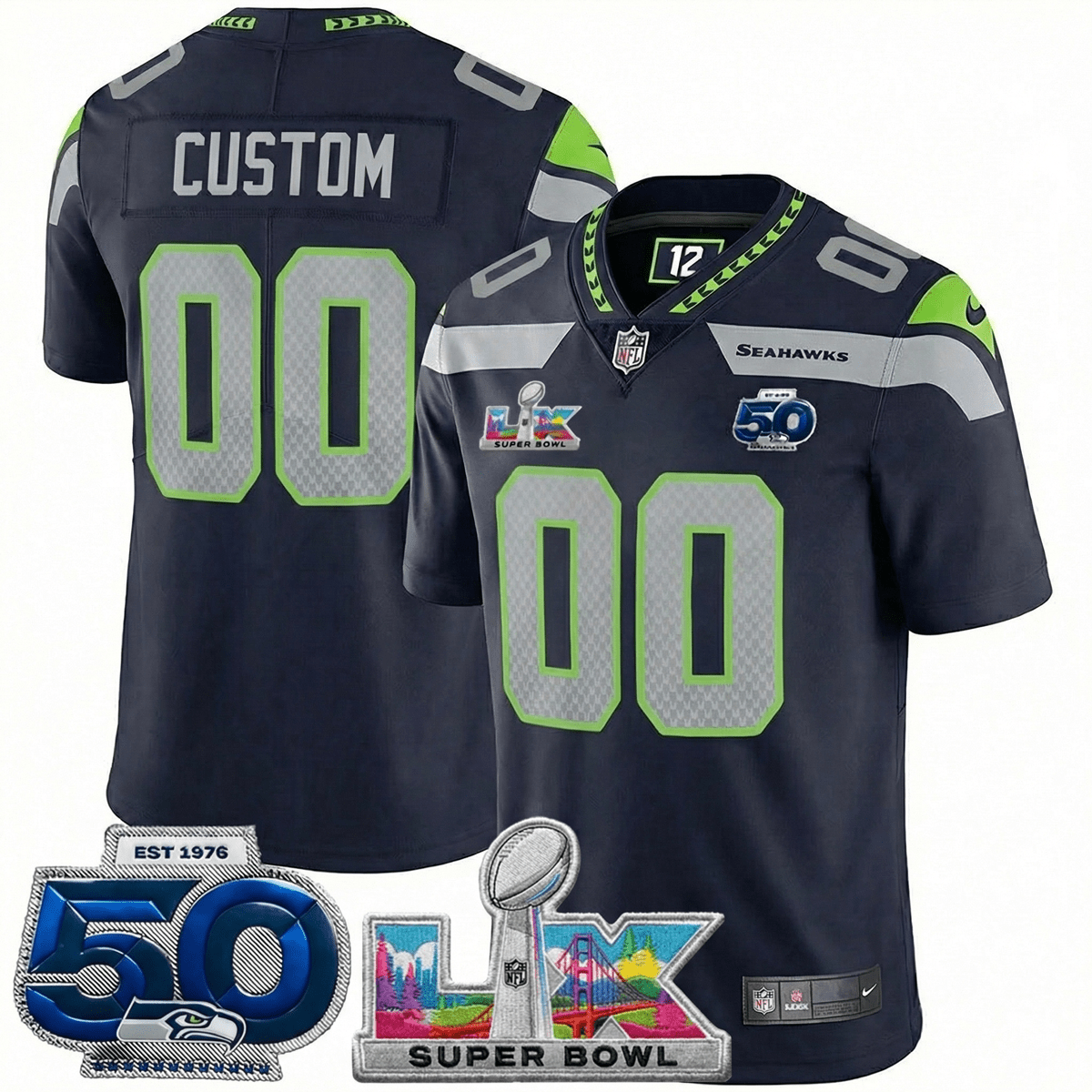 Men's SEA Football Jersey