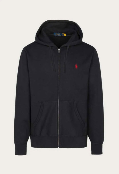 Polo Ralph Lauren Cotton Blend Hoodie – Black