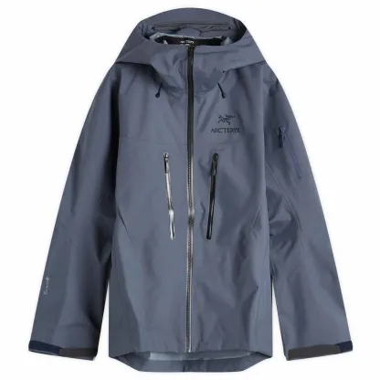 Men's Outdoor Windproof Jacket In Dark Stratus