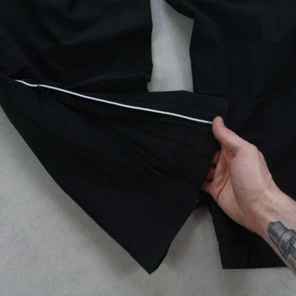RARE 2000s Baggy Nike Trackpants Black - (M)