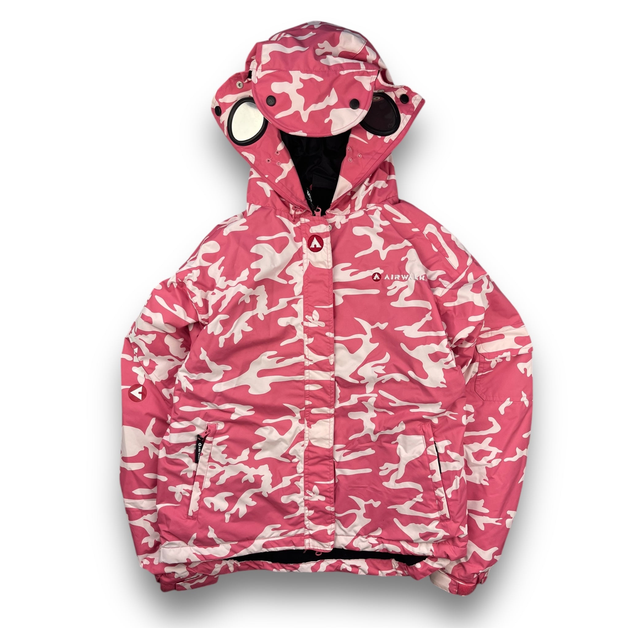 2000's Airwalk Pink Camo Goggle Jacket