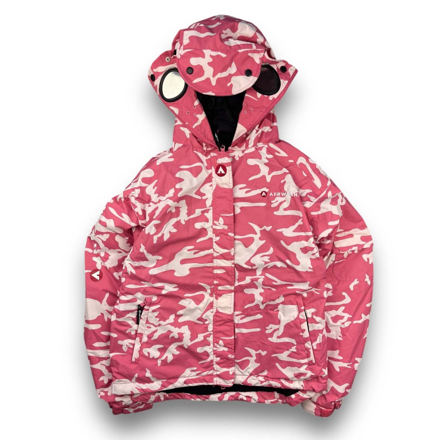2000's Airwalk Pink Camo Goggle Jacket
