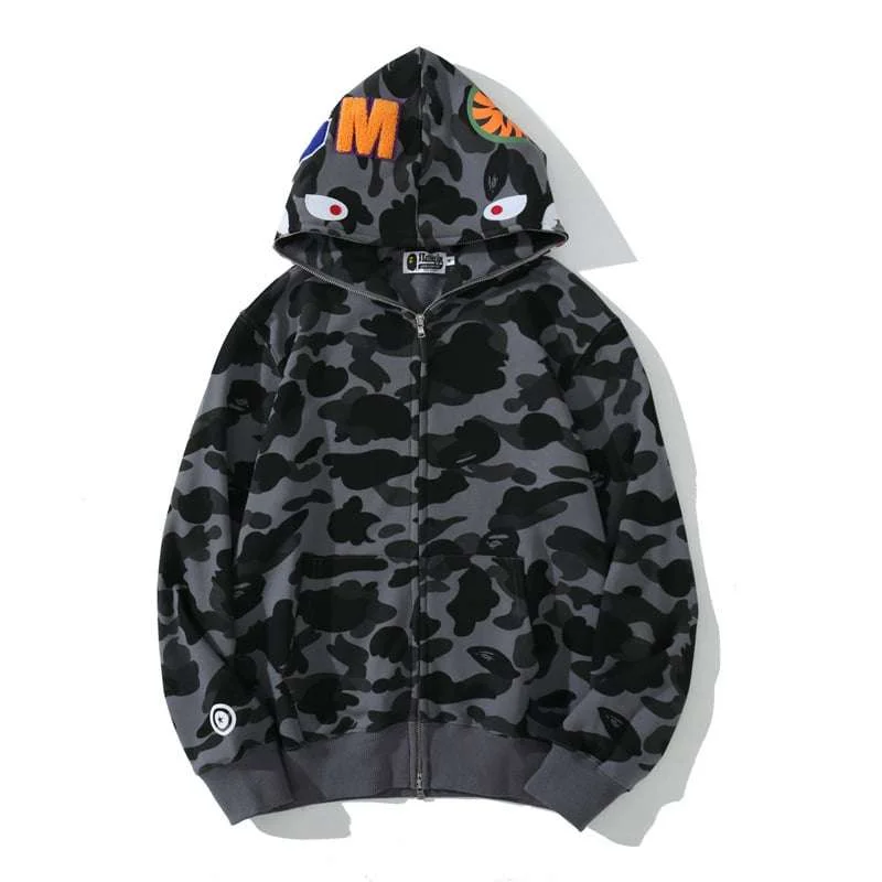 Camo Hooded Jacket