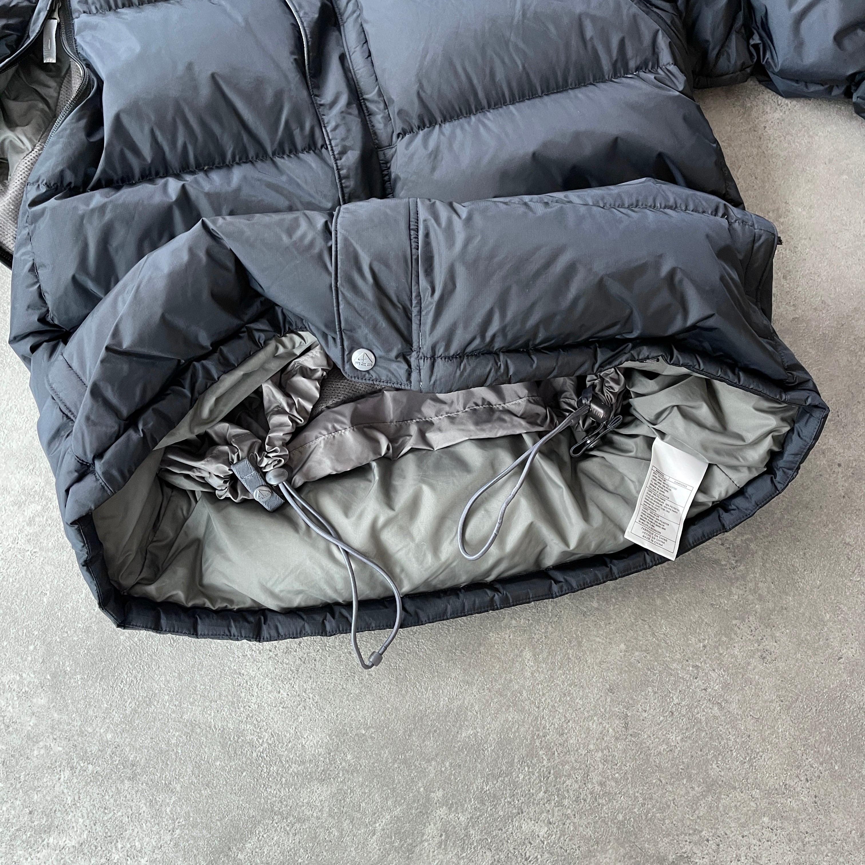 Men's  heavyweight technical down fill puffer jacket