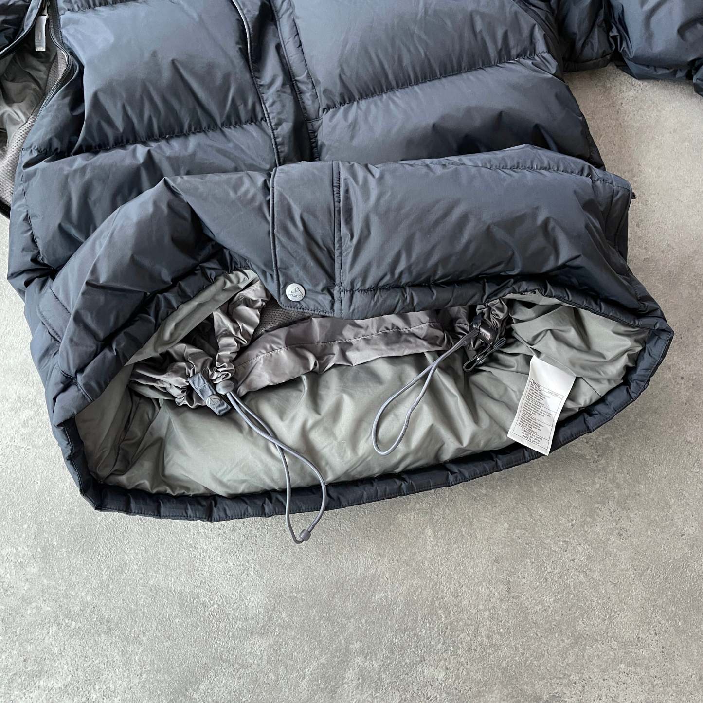 Men's  heavyweight technical down fill puffer jacket