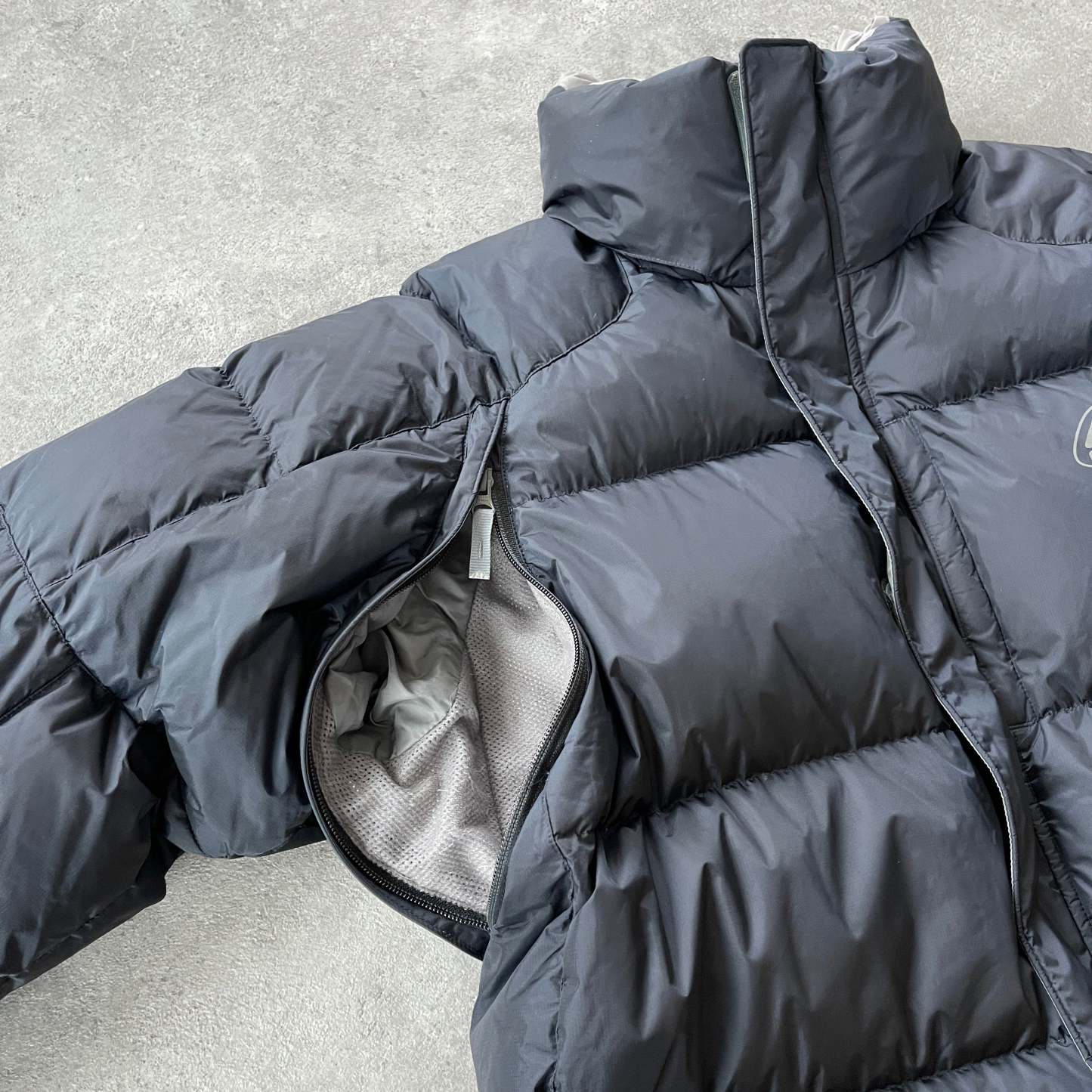 Men's  heavyweight technical down fill puffer jacket