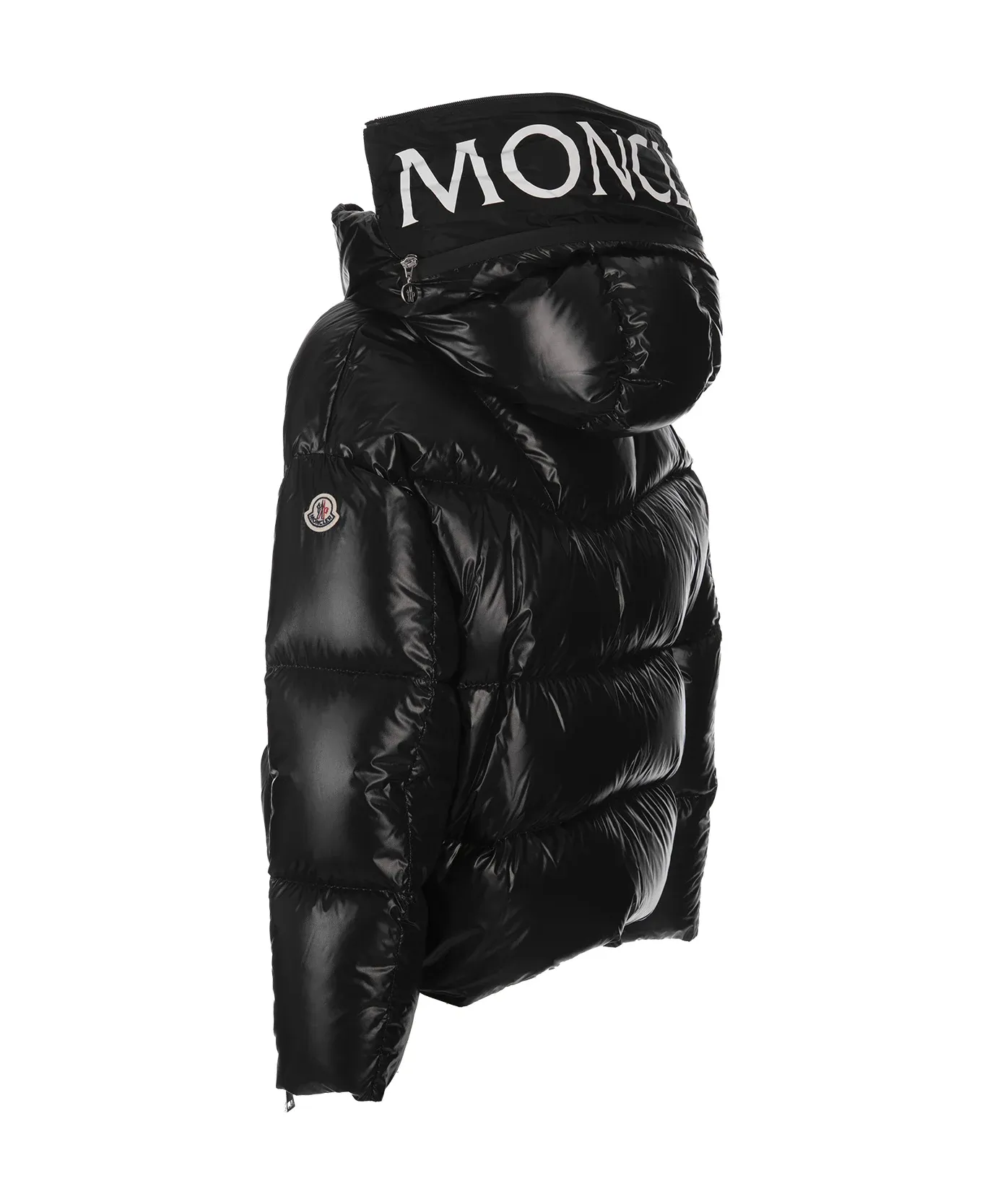 Black Huppe Short Down Jacket