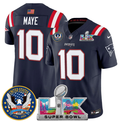 Men's NE Patriots 2026 Jersey
