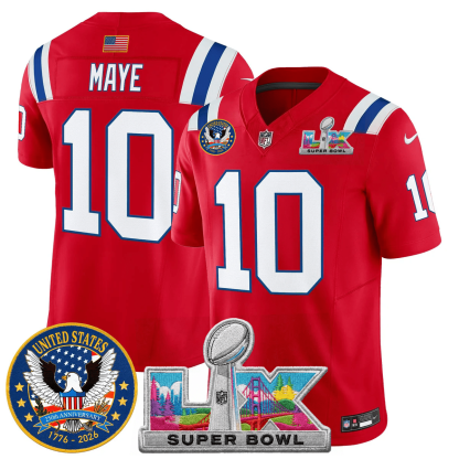 Men's NE Patriots 2026 Jersey