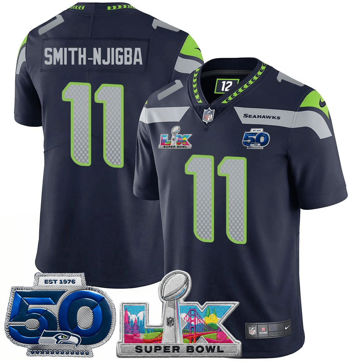 Men's SEA Football Jersey