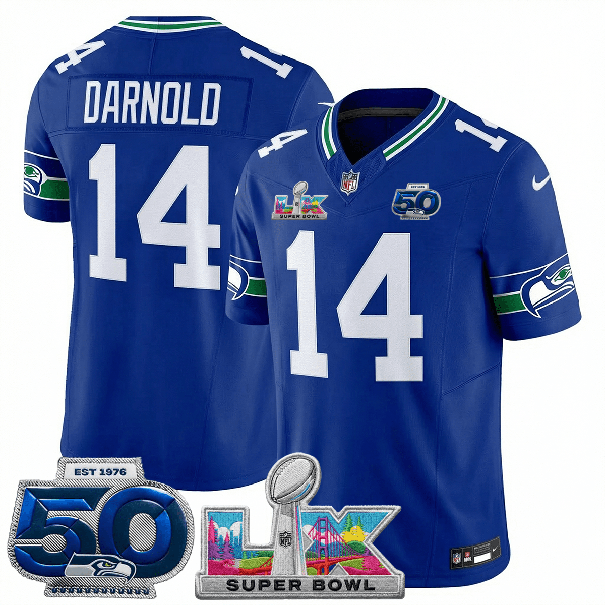 Men's SEA Football Jersey