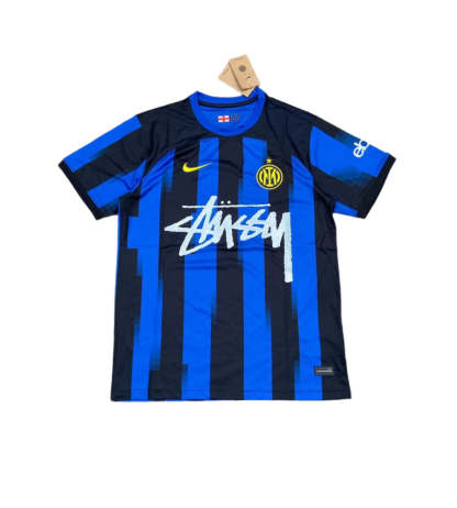 STUSSY X “INTER” JERSEY - BLUE/BLACK
