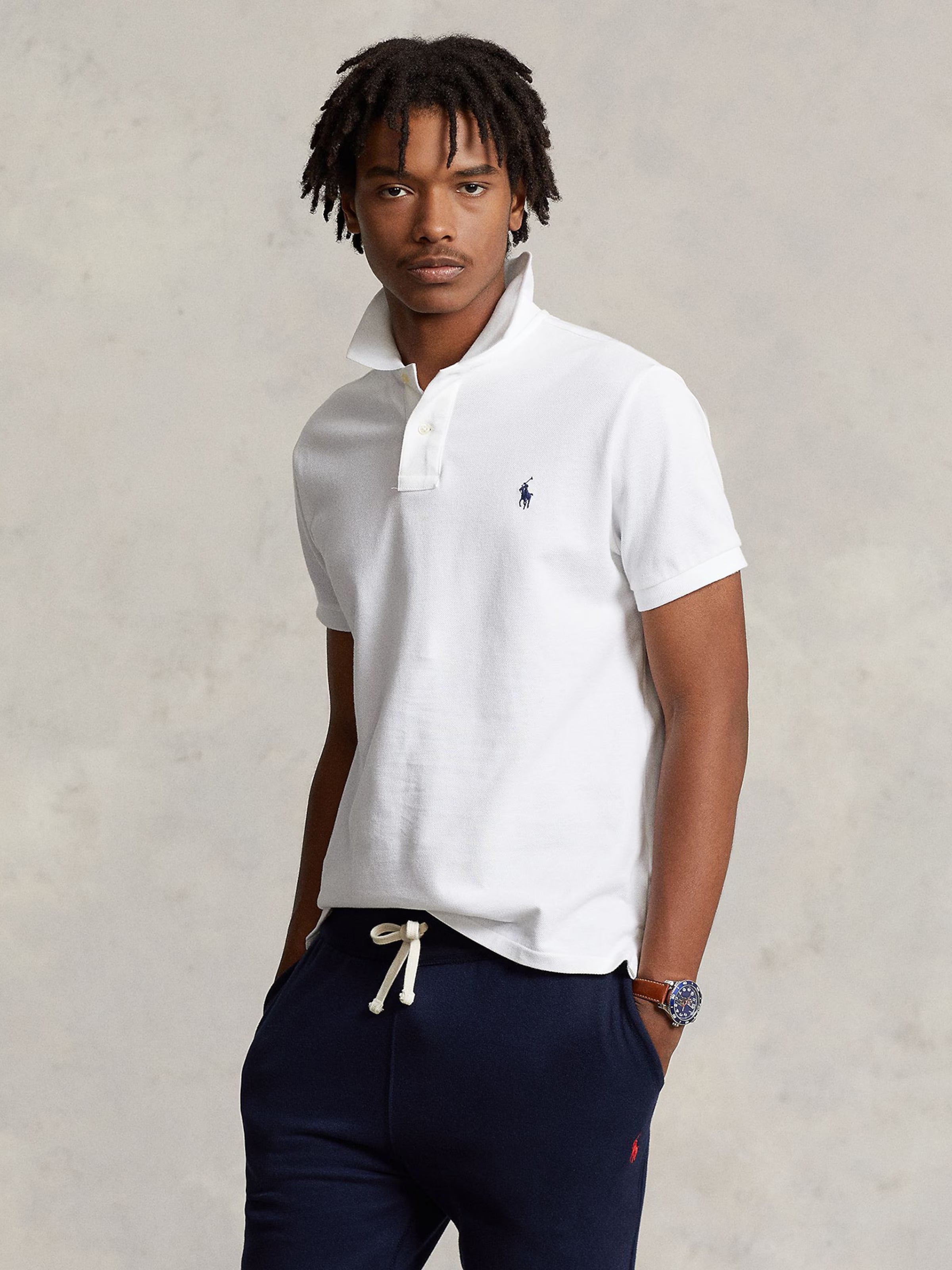 Men's - Polo - White