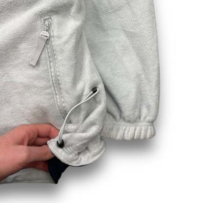 2000's Nike Reversible Asymmetric Zip Fleece Jacket