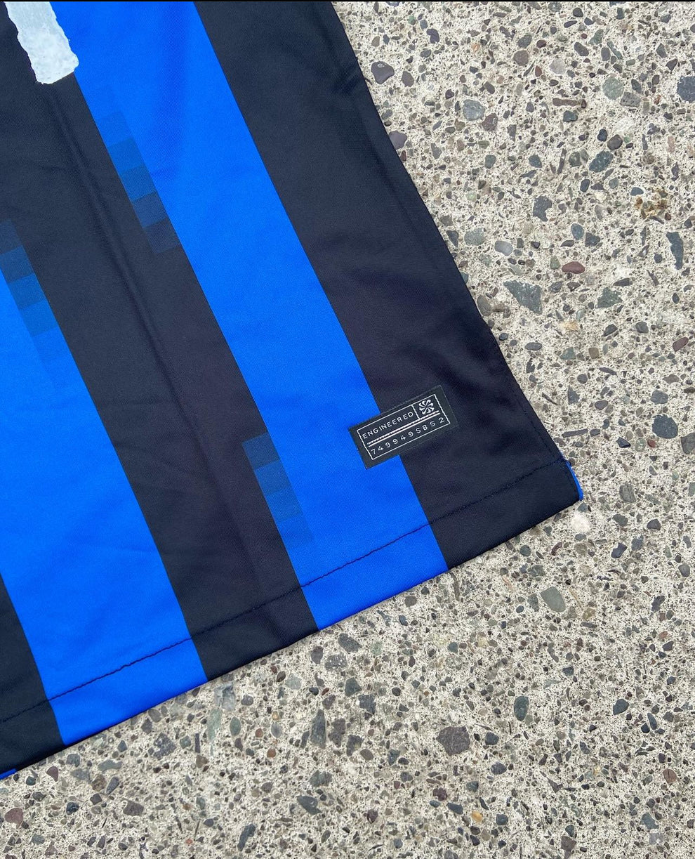 STUSSY X “INTER” JERSEY - BLUE/BLACK