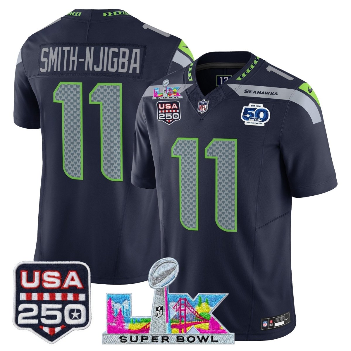Men's SEA Football Jersey 