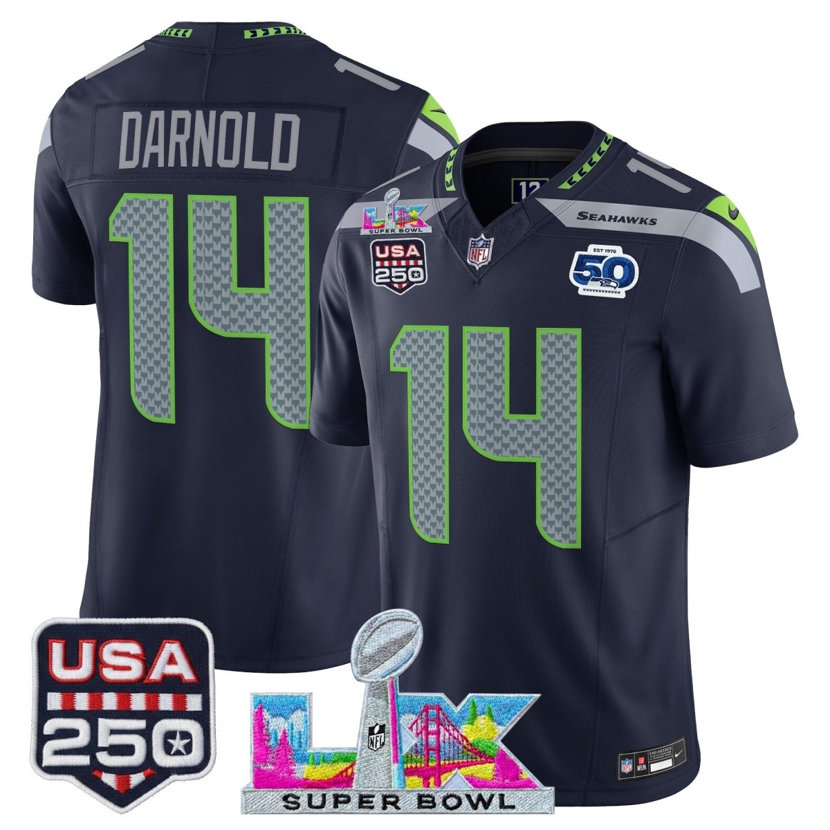 Men's SEA Football Jersey 