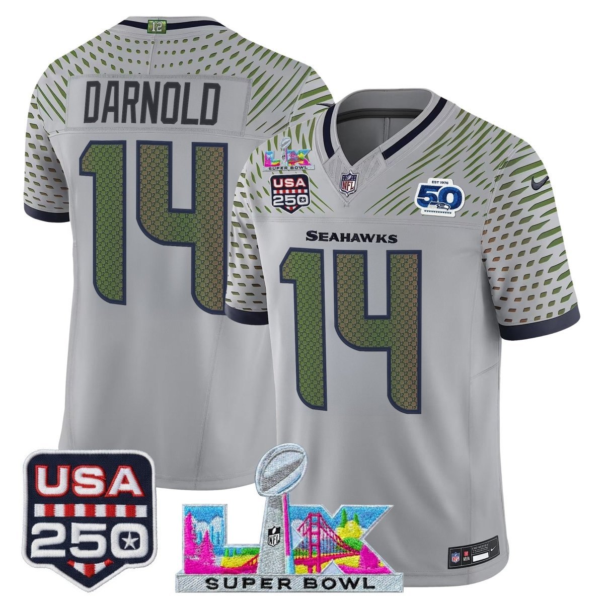 Men's SEA Football Jersey 