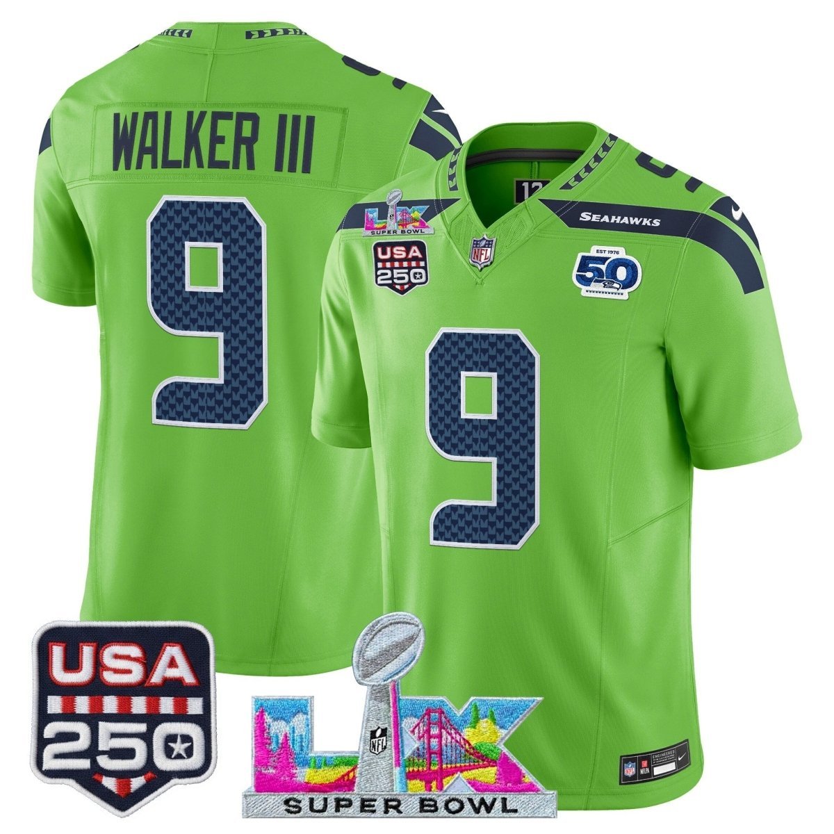 Men's SEA Football Jersey 