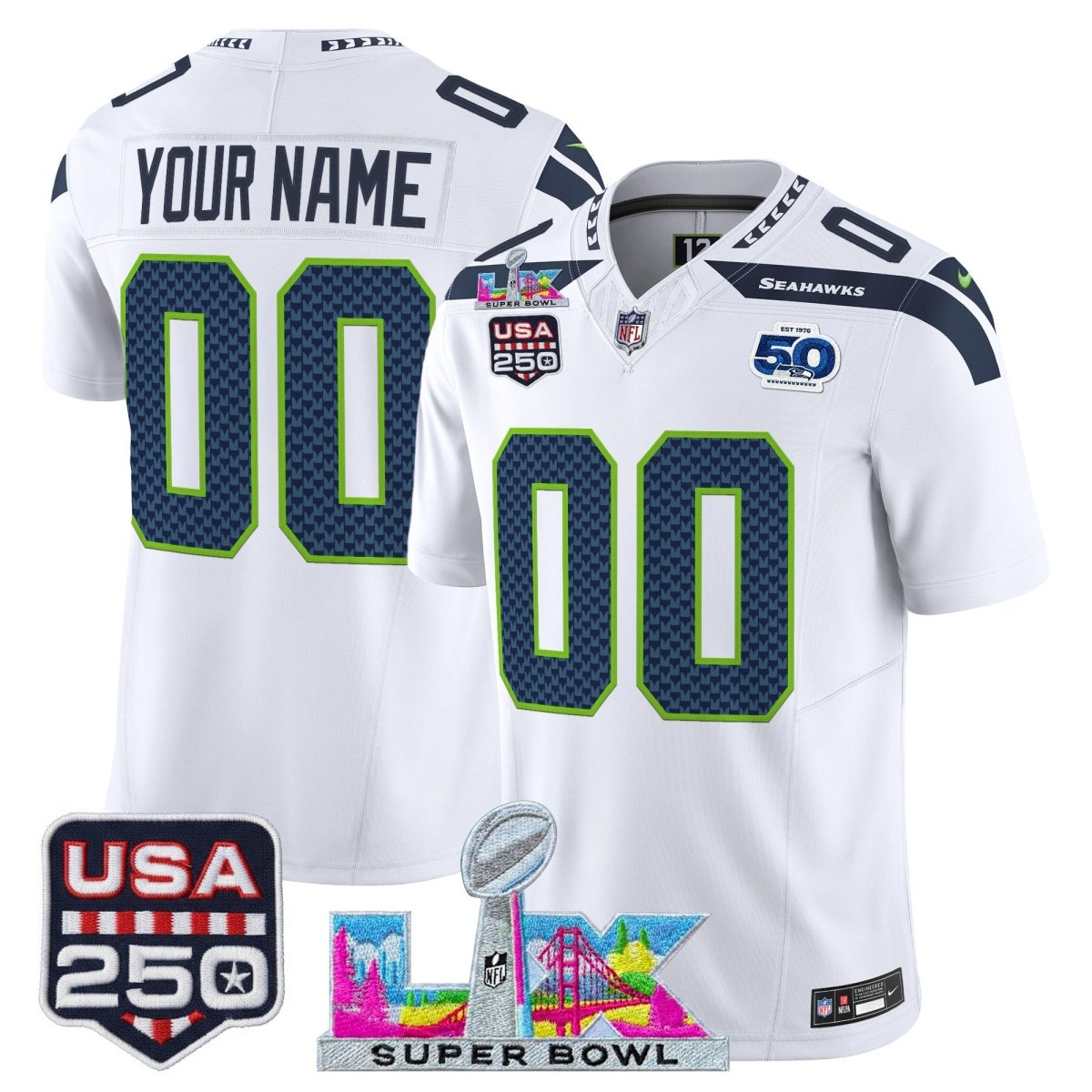 Men's SEA Football Jersey 