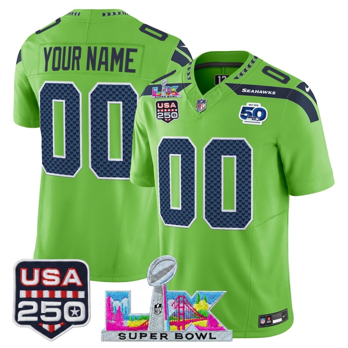 Men's SEA Football Jersey 