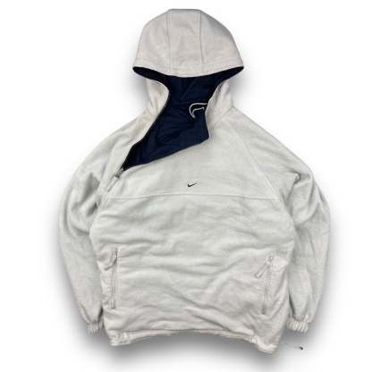 2000's Nike Reversible Asymmetric Zip Fleece Jacket