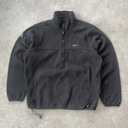 Men's 1/2 zip technical Polartec fleece