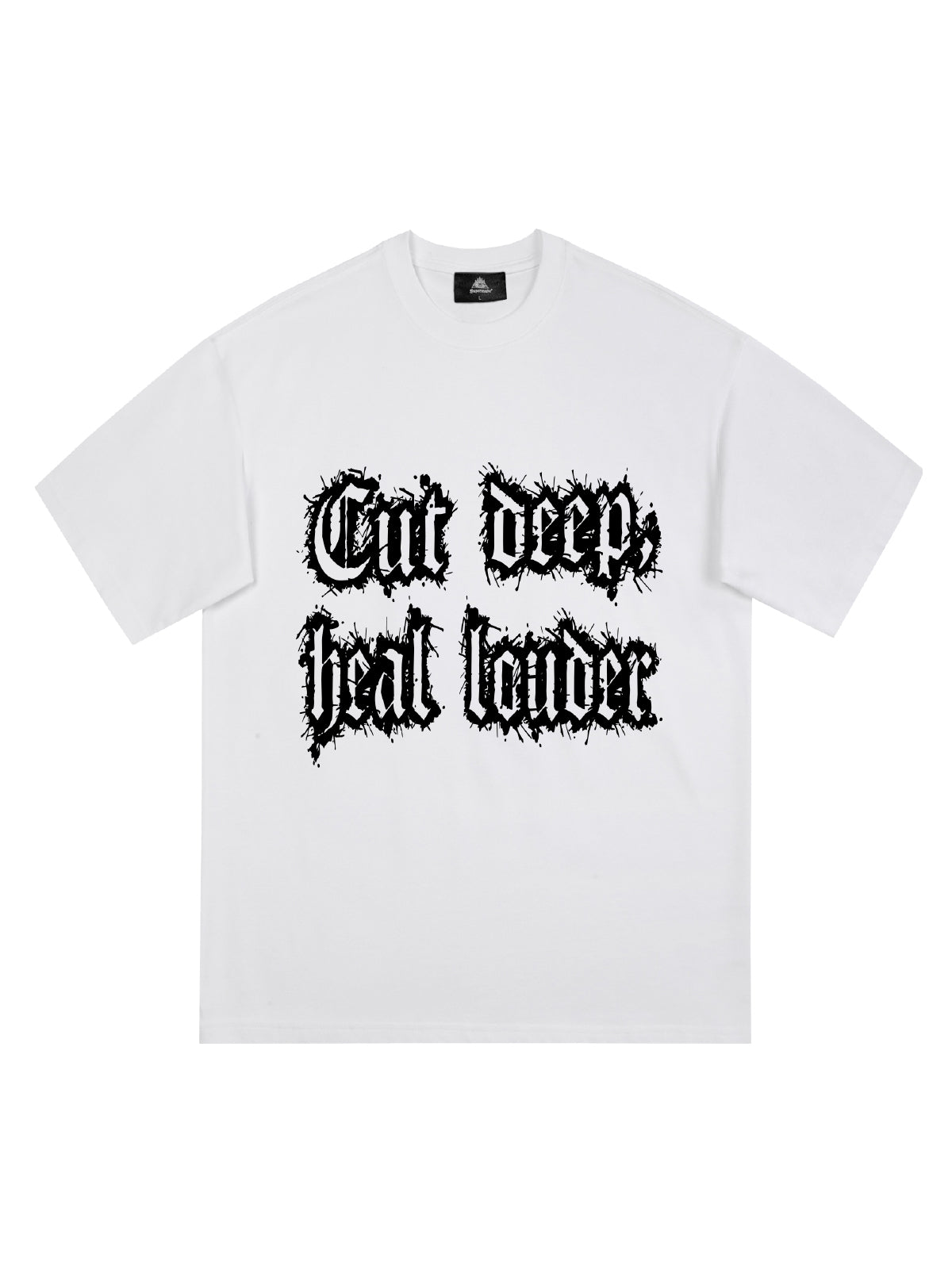 Original "Cut Deep Heal Louder" Graphic T-Shirt