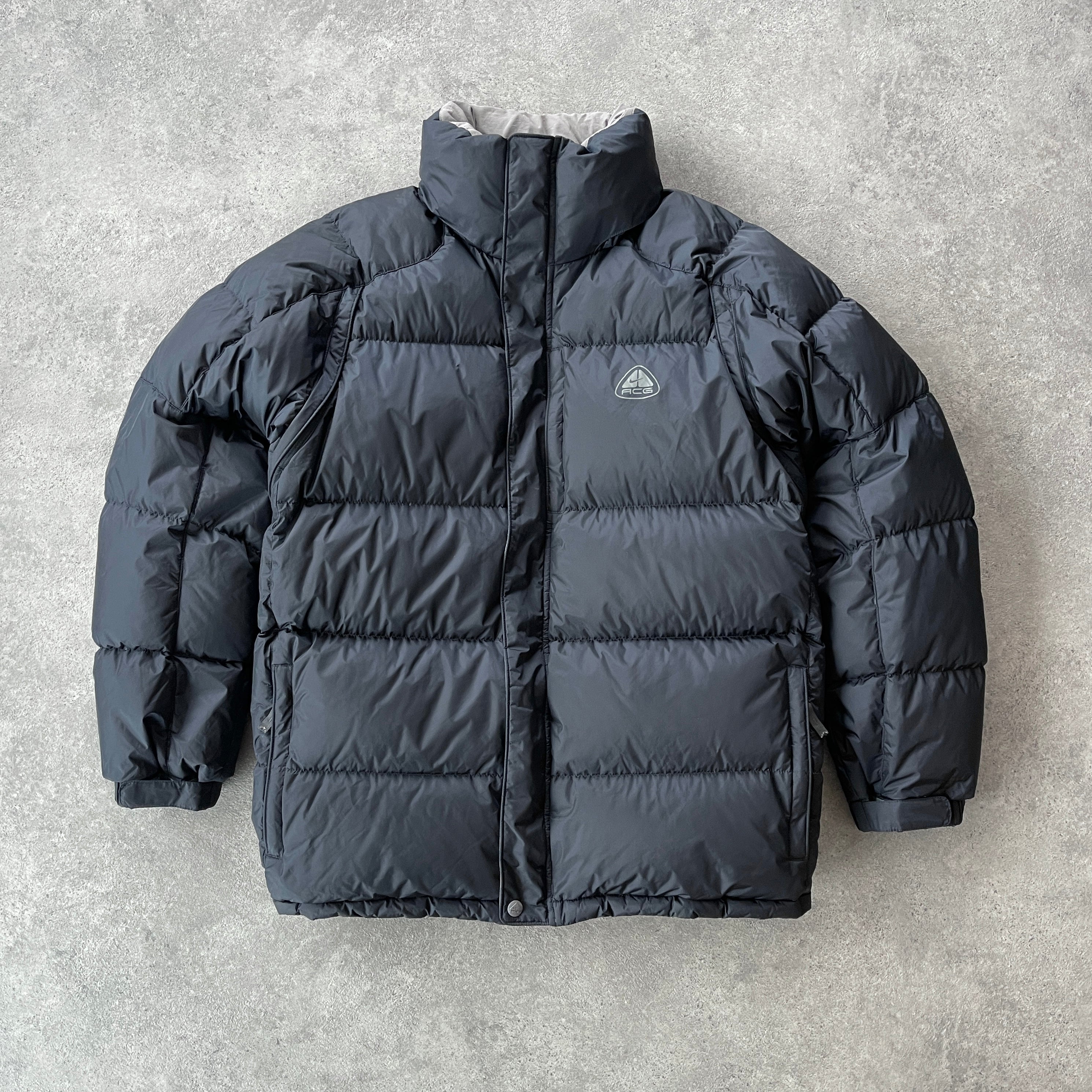 Men's  heavyweight technical down fill puffer jacket