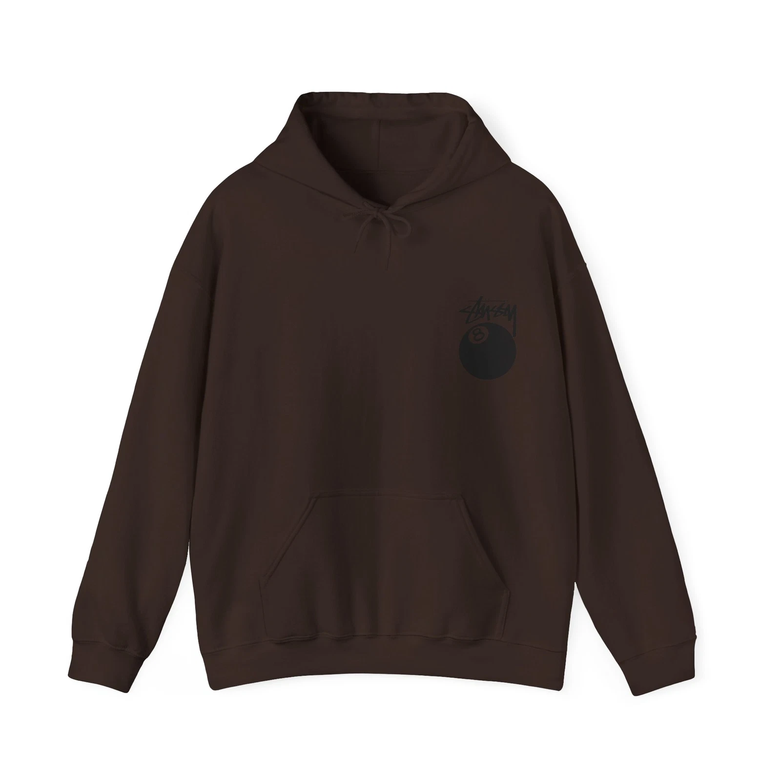 STÜSSY 8 BALL REP HOODIE, Streetwear Sweatshirt, Urban Fashion, Cool Pullover