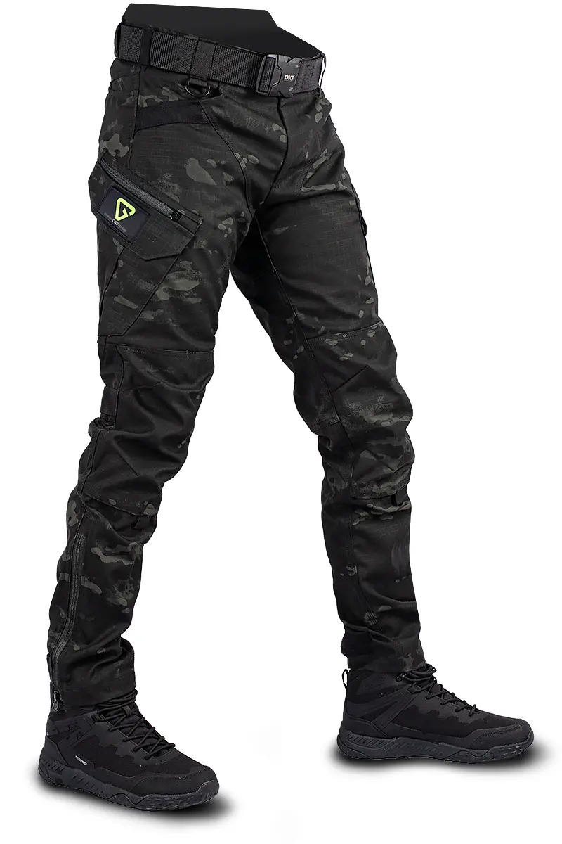 Kinetic multicam black tactical pants