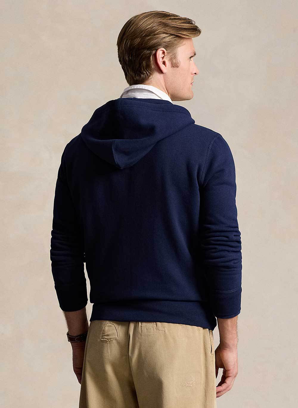 Polo Ralph Lauren Cotton Blend Hoodie – Blue