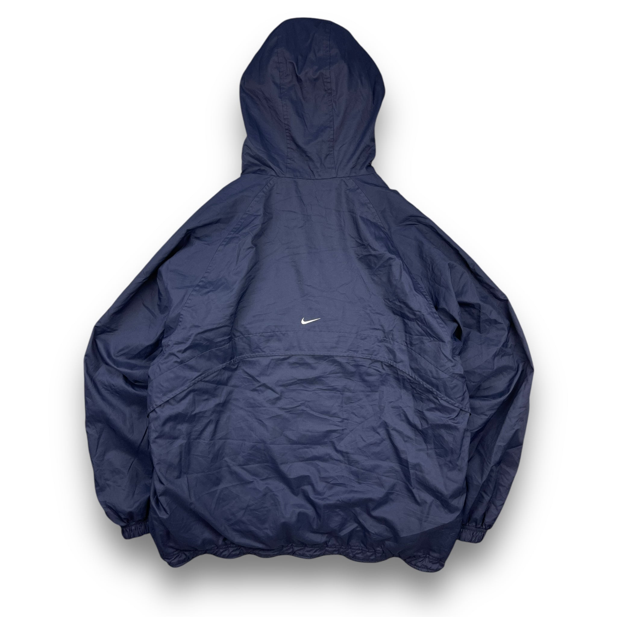 2000's Nike Reversible Asymmetric Zip Fleece Jacket