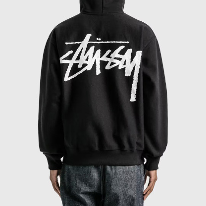 Classic Letters Logo Print Long Sleeve Hoodies