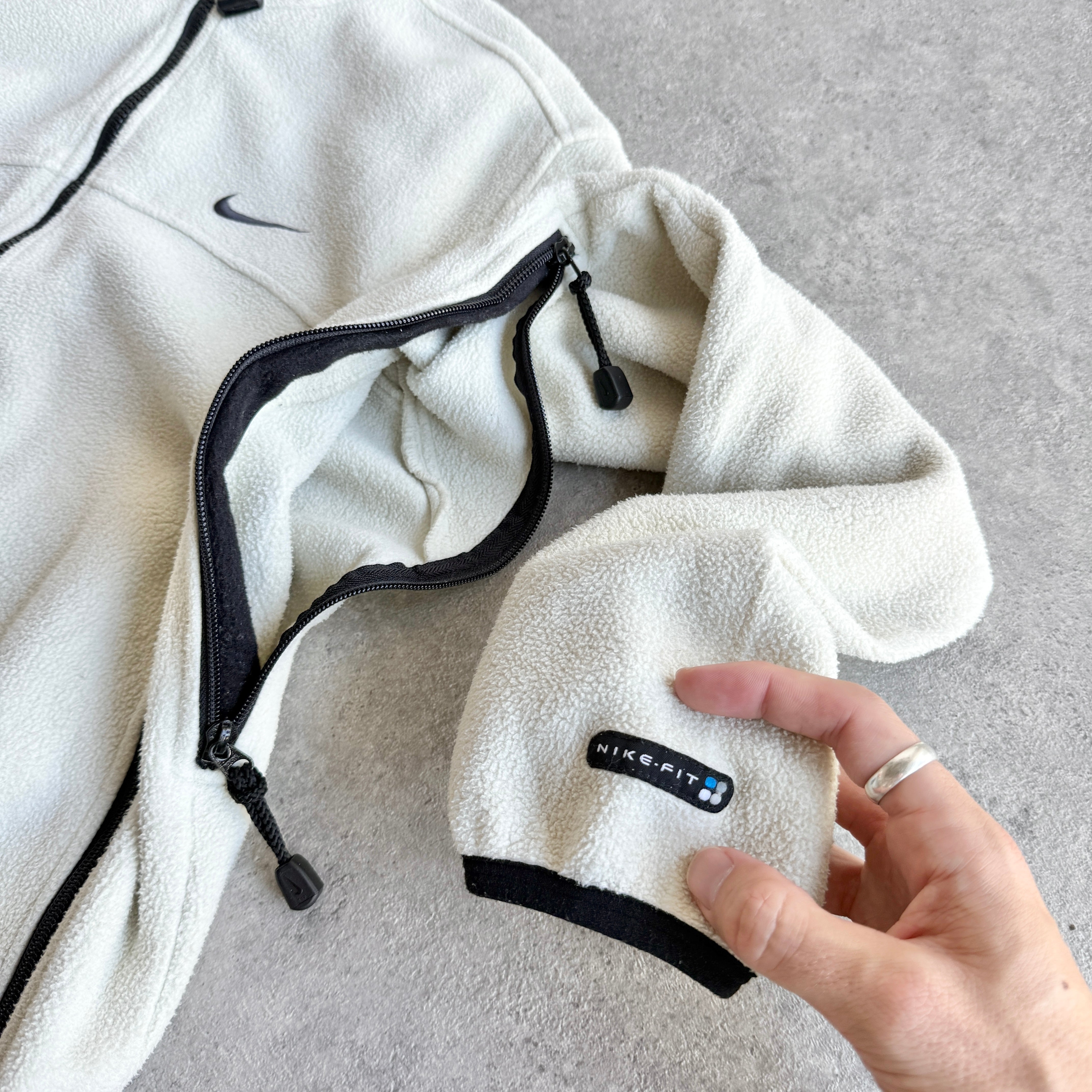 Men's technical Polartec zip up fleece