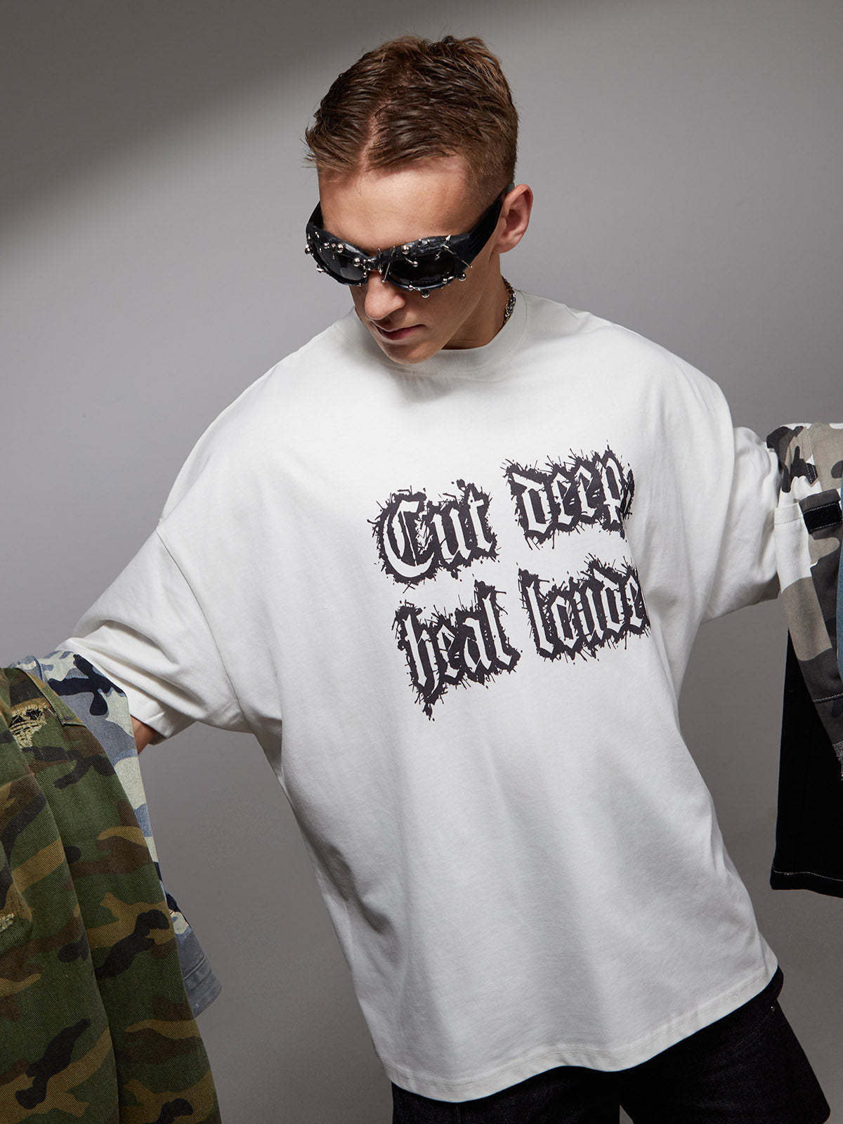 Original "Cut Deep Heal Louder" Graphic T-Shirt