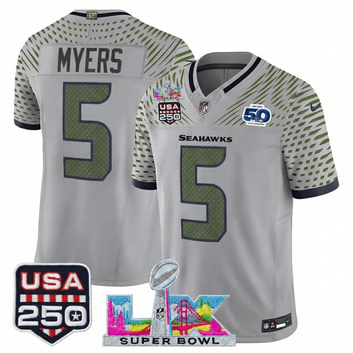 Men's SEA Football Jersey 