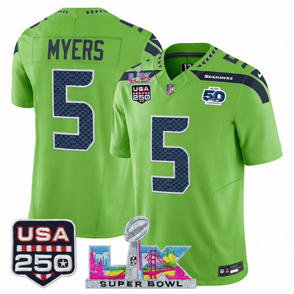 Men's SEA Football Jersey 