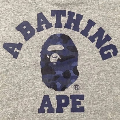 US BAPE COLOR CAMO COLLEGE PULLOVER HOODIE MENS