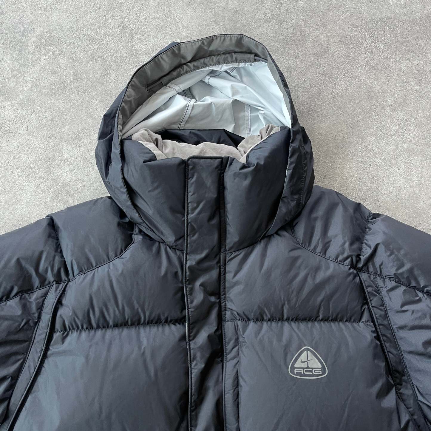 Men's  heavyweight technical down fill puffer jacket