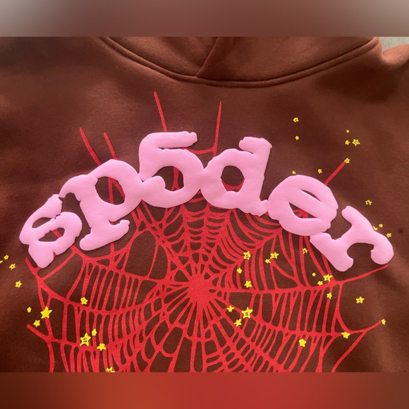 Pink and Brown Cardigan Sweater