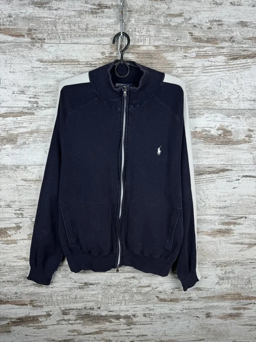 Vintage Polo RL zip sweater rugby sweatshirt