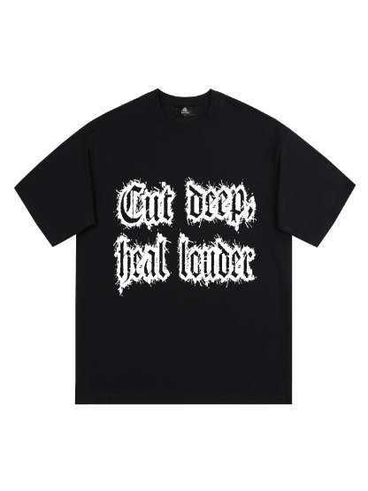 Original "Cut Deep Heal Louder" Graphic T-Shirt