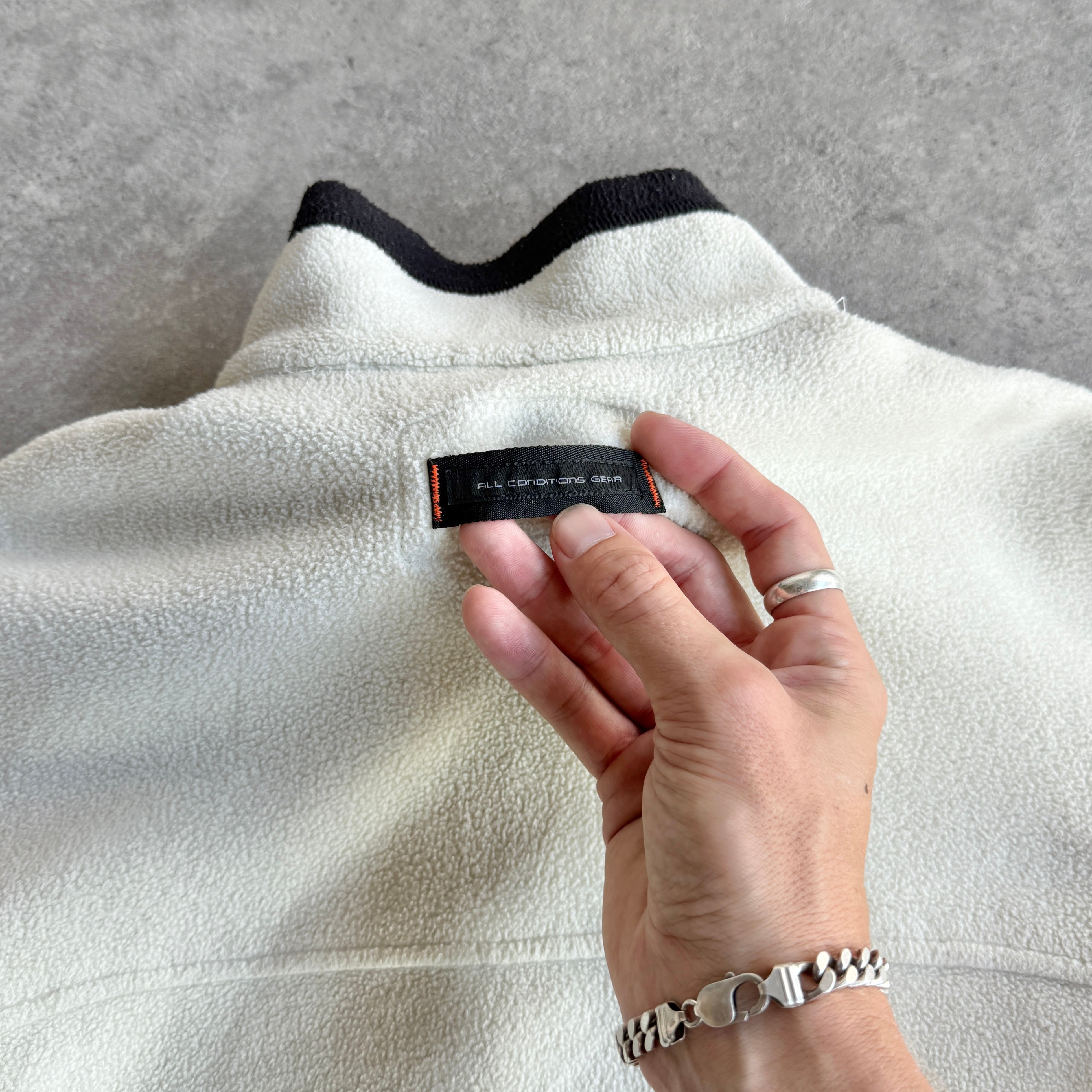 Men's technical Polartec zip up fleece